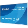 iiyama ProLite LH6581UHSG-1AG skaitmeninės reklamos ekranas 163,8 cm (64,5 colio), 4K Ultra HD, baltas, su Android