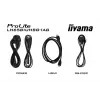 iiyama ProLite LH6581UHSG-1AG skaitmeninės reklamos ekranas 163,8 cm (64,5 colio), 4K Ultra HD, baltas, su Android