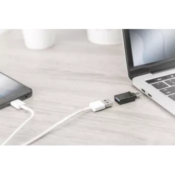 DIGITUS USB Type-C adapteris, Type-C į A Super-Speed, juodas