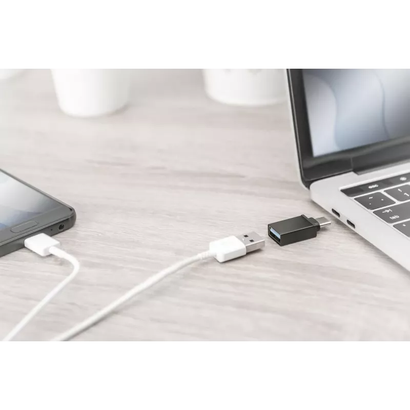 DIGITUS USB Type-C adapteris, Type-C į A Super-Speed, juodas