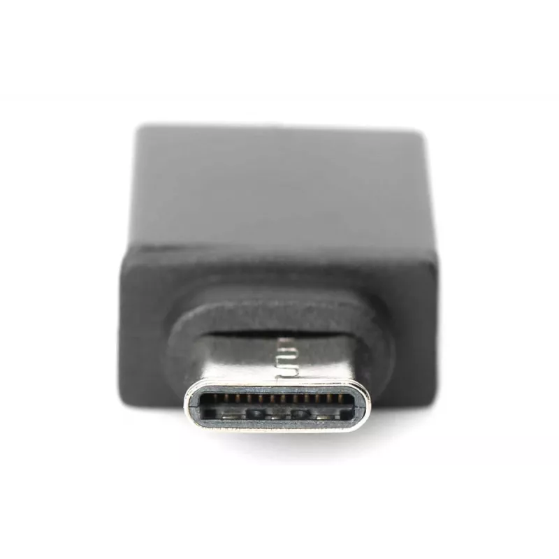 DIGITUS USB Type-C adapteris, Type-C į A Super-Speed, juodas