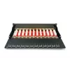 Dėklas Patch Panel Digitus Desktop CAT 6A Class EA Ekranuotas Juodas