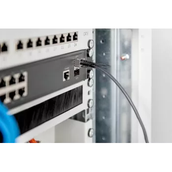 DIGITUS SFP+ 10G DAC kabelis 1m, AWG 30, suderinamas su Cisco, Ubiquiti, Allied Telesis, Allnet, D-Link, Edimax, Intellinet, KTI Networks