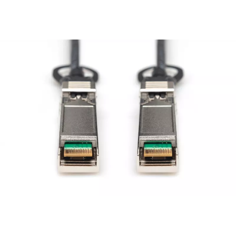 DIGITUS SFP+ 10G DAC kabelis 1m, AWG 30, suderinamas su Cisco, Ubiquiti, Allied Telesis, Allnet, D-Link, Edimax, Intellinet, KTI Networks
