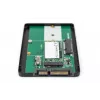 DIGITUS HDD korpusas 2,5 colio SATA – M.2 arba mSATA SATA 3 6 Gbit/s, rašymo greitis iki 520 MB/s