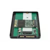DIGITUS HDD korpusas 2,5 colio SATA – M.2 arba mSATA SATA 3 6 Gbit/s, rašymo greitis iki 520 MB/s