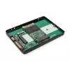 DIGITUS HDD korpusas 2,5 colio SATA – M.2 arba mSATA SATA 3 6 Gbit/s, rašymo greitis iki 520 MB/s