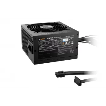 be quiet! System Power 11 450W maitinimo blokas 20+4 pin ATX ATX juodas