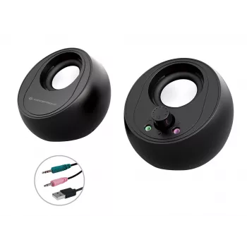 Garsiakalbiai Conceptronic BJORN 2.0 kanalų kompiuteriniai garsiakalbiai su Bluetooth, 10W