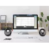 Garsiakalbiai Conceptronic BJORN 2.0 kanalų kompiuteriniai garsiakalbiai su Bluetooth, 10W