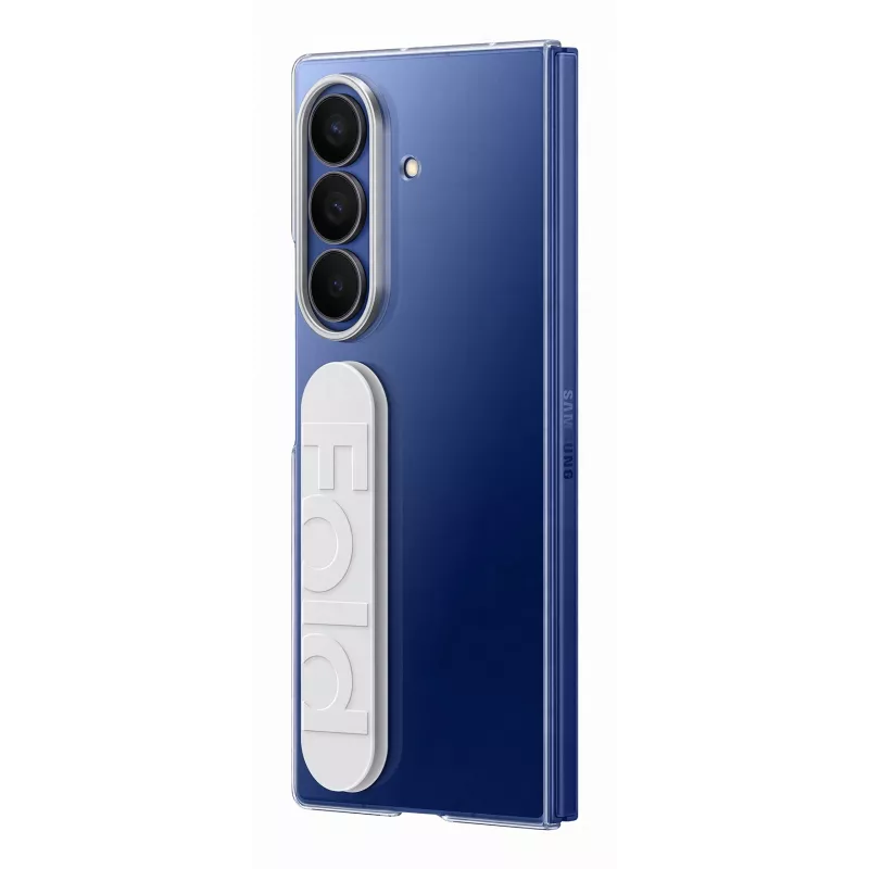 Samsung Galaxy Fold7 skaidrus apsauginis dėklas su rankena