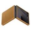 Apsauginis dėklas su užlenkimu Samsung Flip7 Kindsuit EF-VF766PAEGWW, skirtas Galaxy Z Flip7, kupranugario spalvos