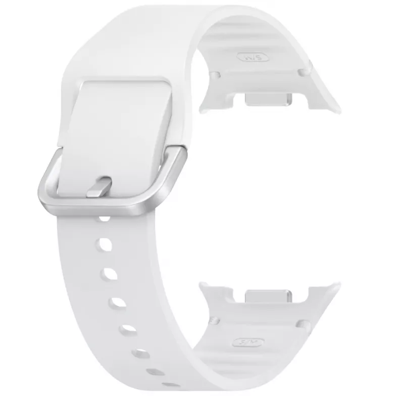 Samsung Sport Band (S/M) Galaxy Watch8 | Watch8 Classic apyrankė, balta, guminė