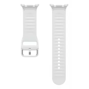 Samsung Sport Band (M/L) Galaxy Watch8 | Watch8 Classic – baltas guminis dirželis