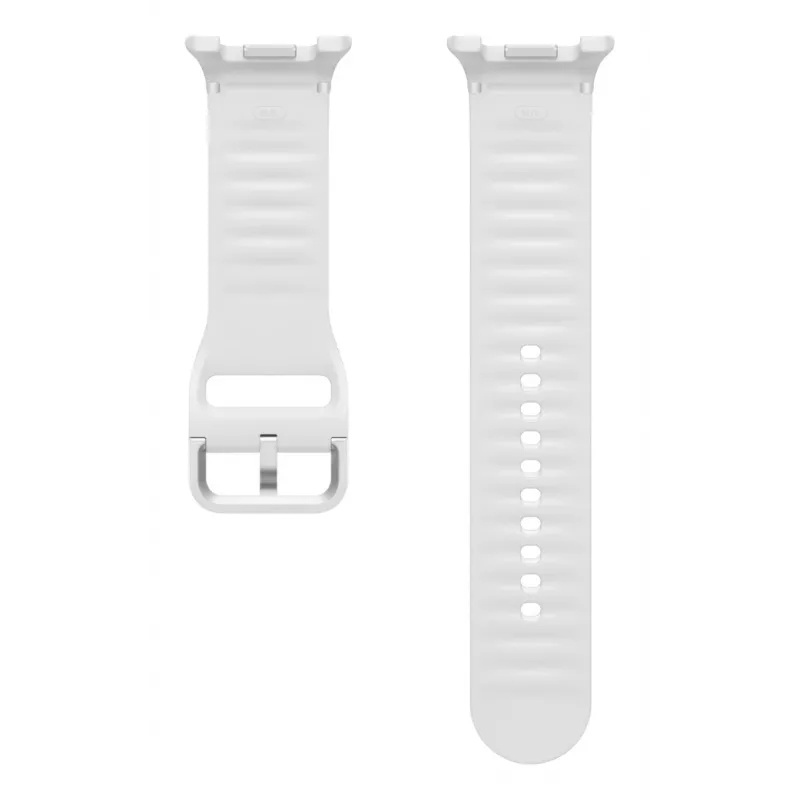 Samsung Sport Band (M/L) Galaxy Watch8 | Watch8 Classic – baltas guminis dirželis