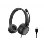 Ausinės Conceptronic POLONA05B Stereo USB su triukšmo slopinimo mikrofonu
