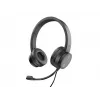 Ausinės Conceptronic POLONA05B Stereo USB su triukšmo slopinimo mikrofonu