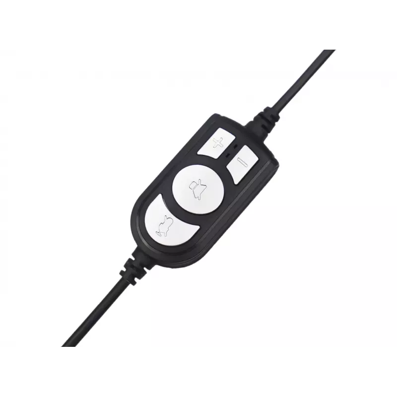 Ausinės Conceptronic POLONA05B Stereo USB su triukšmo slopinimo mikrofonu