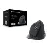 Conceptronic LORCAN ERGO 6 mygtukų ergonominė Bluetooth pelė, dešinei rankai, vertikalus dizainas, optinė, Bluetooth, 1600 DPI, juoda