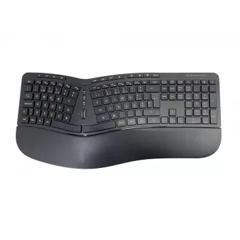 Belaidis ergonomiškas klaviatūros ir pelės rinkinys Conceptronic ORAZIO ERGO, portugališkas išdėstymas