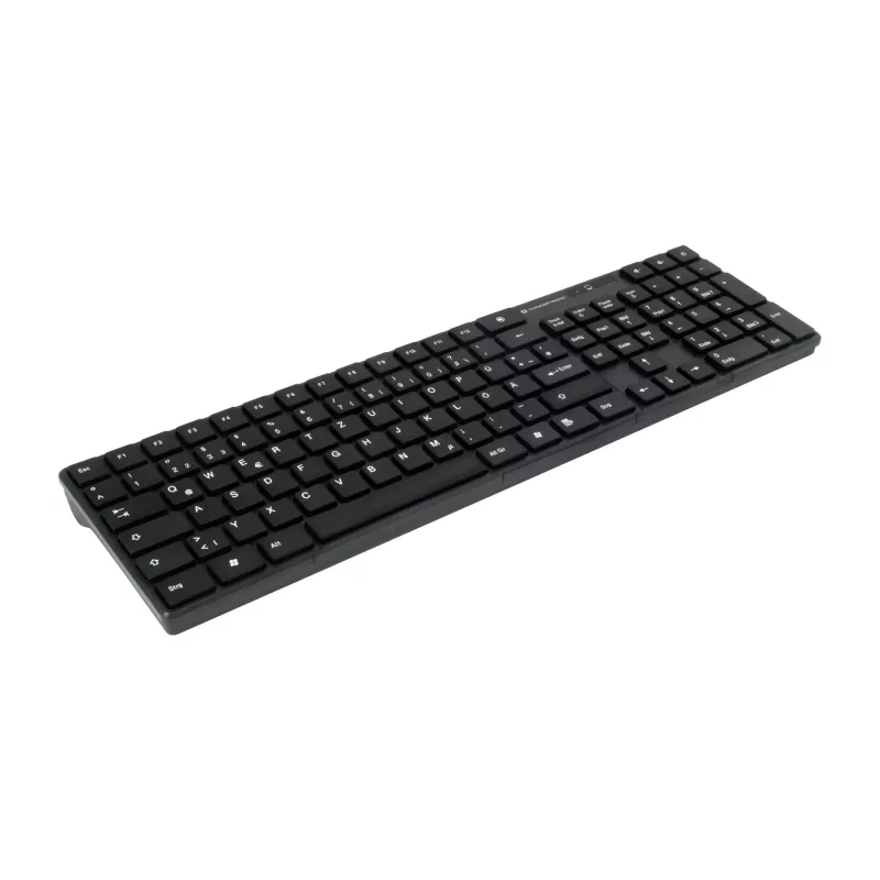 Belaidis klaviatūros ir pelės rinkinys Conceptronic ORAZIO01DE, RF, QWERTZ, juoda