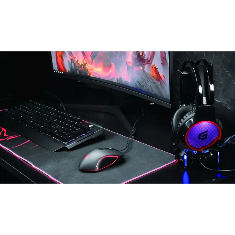 Conceptronic KRONIC mechaninė žaidimų klaviatūra, RGB, portugališkas išdėstymas
