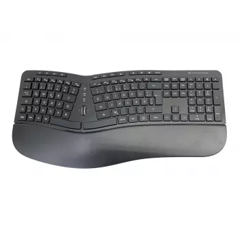 Belaidis ergonomiškas klaviatūros ir pelės rinkinys Conceptronic ORAZIO ERGO, vokiškas išdėstymas