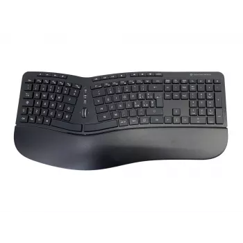 Belaidis ergonomiškas klaviatūros ir pelės rinkinys Conceptronic ORAZIO ERGO, itališkas išdėstymas
