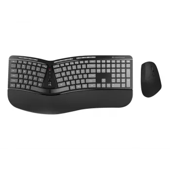 Belaidis ergonominis klaviatūros ir pelės rinkinys Conceptronic ERGO, QWERTY EN (US)