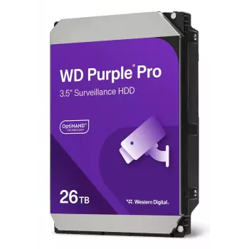 WESTERN DIGITAL WD Purple Pro WD260PURP 26TB SATA 6Gb/s 3,5 colio 512MB buferio kietasis diskas