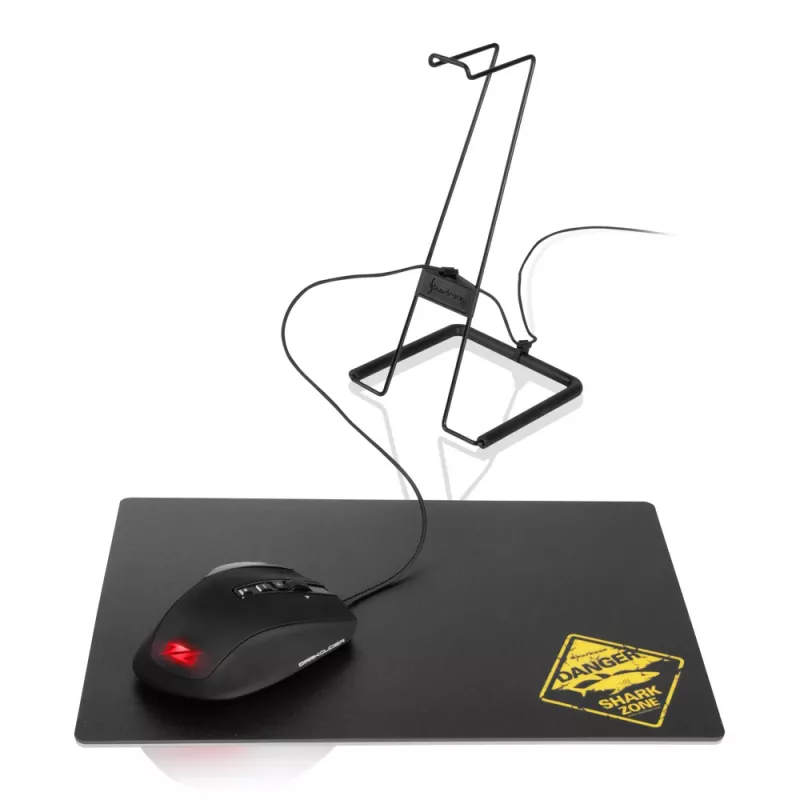 SHARKOON Shark X-rest Pro Black – stovas ausinėms