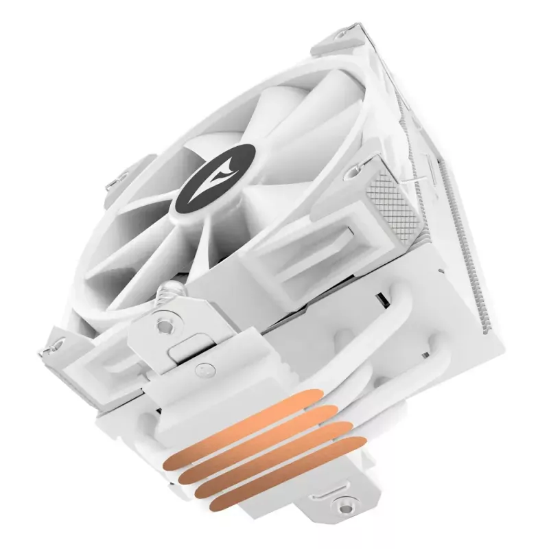 Oro aušintuvas Sharkoon A40 RGB 12 cm Baltas 500-1800 RPM 121.55 m³/h