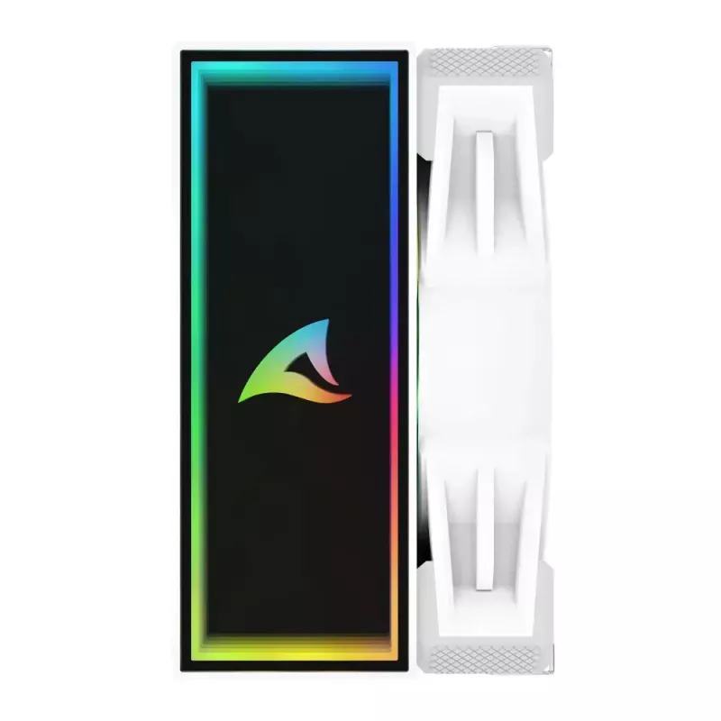 Oro aušintuvas Sharkoon A40 RGB 12 cm Baltas 500-1800 RPM 121.55 m³/h