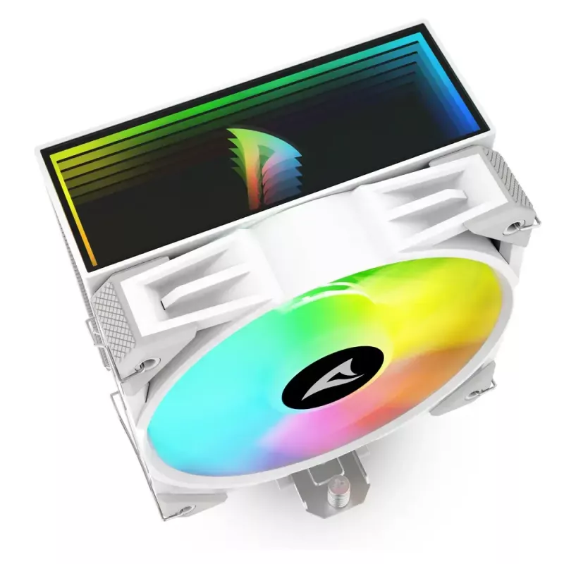Oro aušintuvas Sharkoon A40 RGB 12 cm Baltas 500-1800 RPM 121.55 m³/h