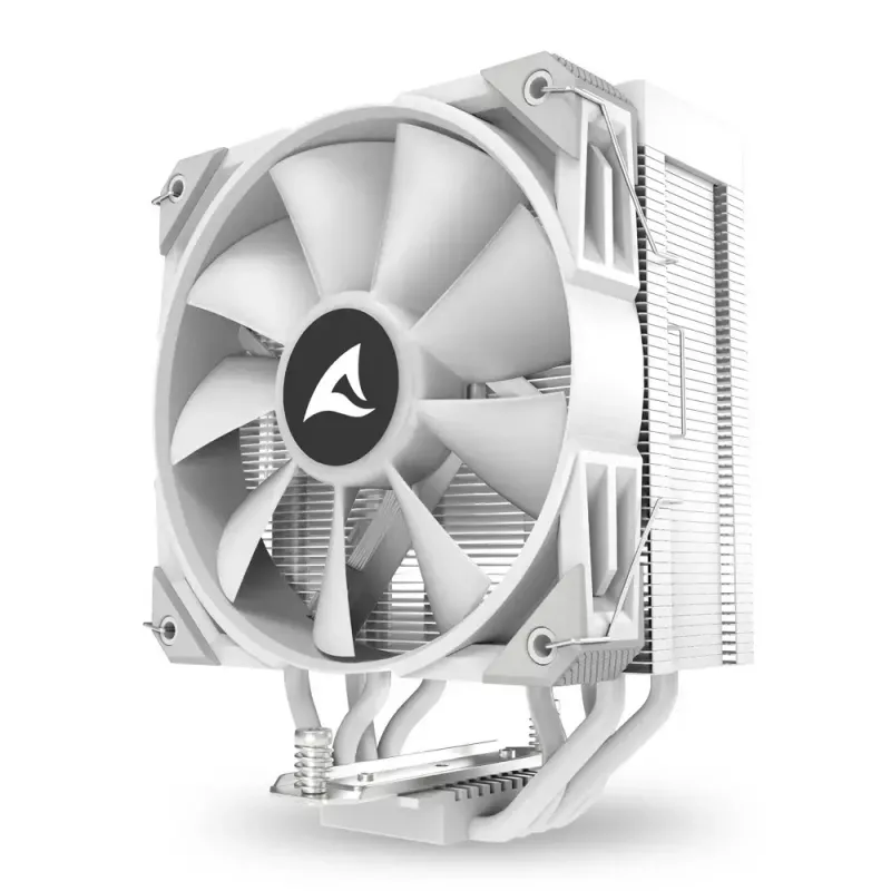 Oro aušintuvas Sharkoon A40 RGB 12 cm Baltas 500-1800 RPM 121.55 m³/h
