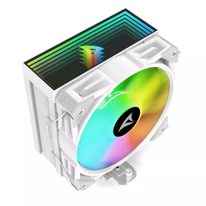 Oro aušintuvas Sharkoon A40 RGB 12 cm Baltas 500-1800 RPM 121.55 m³/h