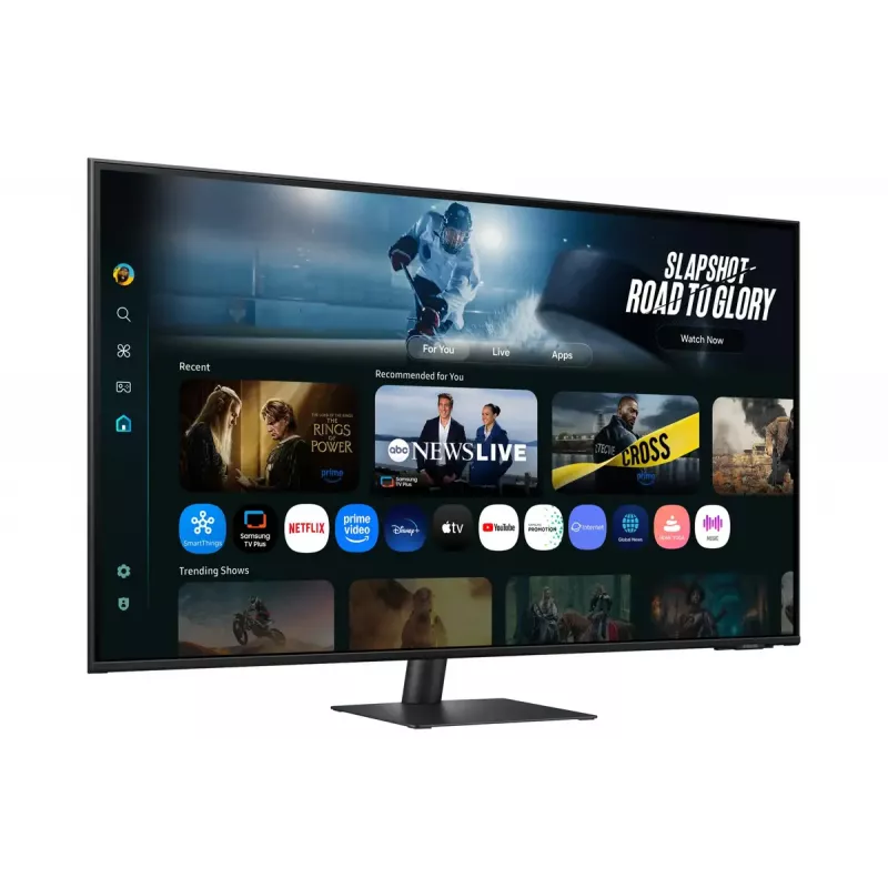 Samsung M7 M70F monitorius 109,2 cm (43 colių) 4K Ultra HD LCD juodas