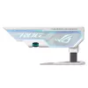 Laikiklis vaizdo plokštei ASUS ROG Herculx Universal White — 0,5 m ilgio, palaiko 1 GPU, įvairiaspalvis apšvietimas