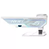 Laikiklis vaizdo plokštei ASUS ROG Herculx Universal White — 0,5 m ilgio, palaiko 1 GPU, įvairiaspalvis apšvietimas
