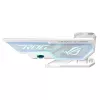 Laikiklis vaizdo plokštei ASUS ROG Herculx Universal White — 0,5 m ilgio, palaiko 1 GPU, įvairiaspalvis apšvietimas