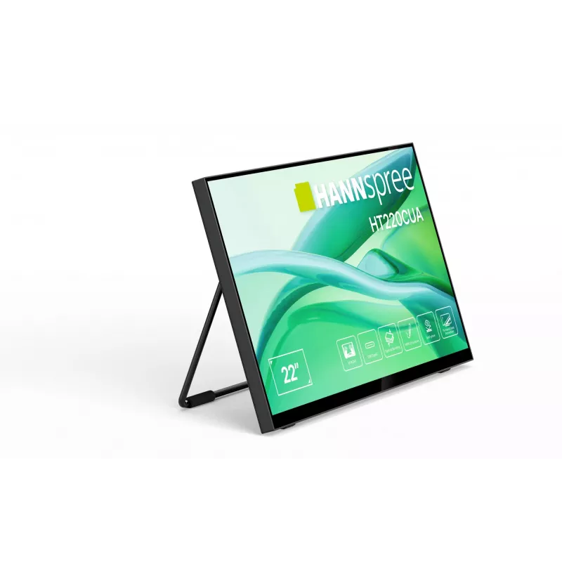 Monitorius Hannspree HT220CUA 54,5 cm (21,4 colio) Full HD LED liečiamas ekranas juodas