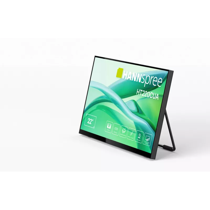 Monitorius Hannspree HT220CUA 54,5 cm (21,4 colio) Full HD LED liečiamas ekranas juodas