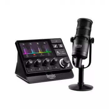 Hercules Stream Essentials Kit – profesionalus rinkinys transliacijoms