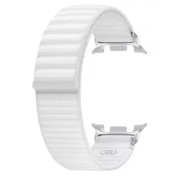 Samsung Fabric Band S/M Galaxy Watch8 Baltas