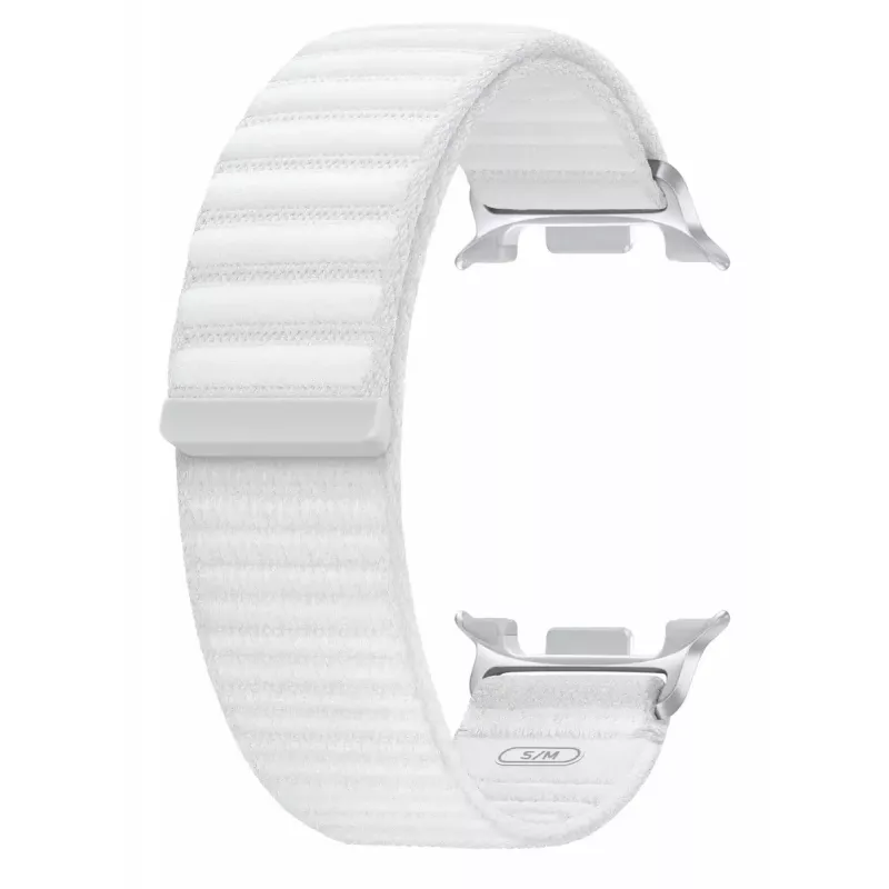 Samsung Fabric Band S/M Galaxy Watch8 Baltas