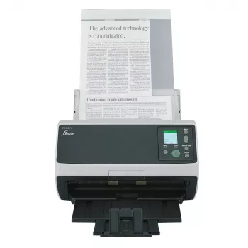 Ricoh fi-8190 skaitytuvas su ADF ir rankiniu padavimu, 600 x 600 DPI, A4, juodos ir pilkos spalvos