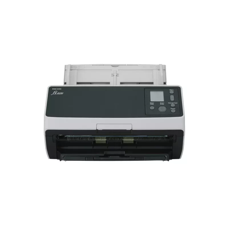 Ricoh fi-8190 skaitytuvas su ADF ir rankiniu padavimu, 600 x 600 DPI, A4, juodos ir pilkos spalvos