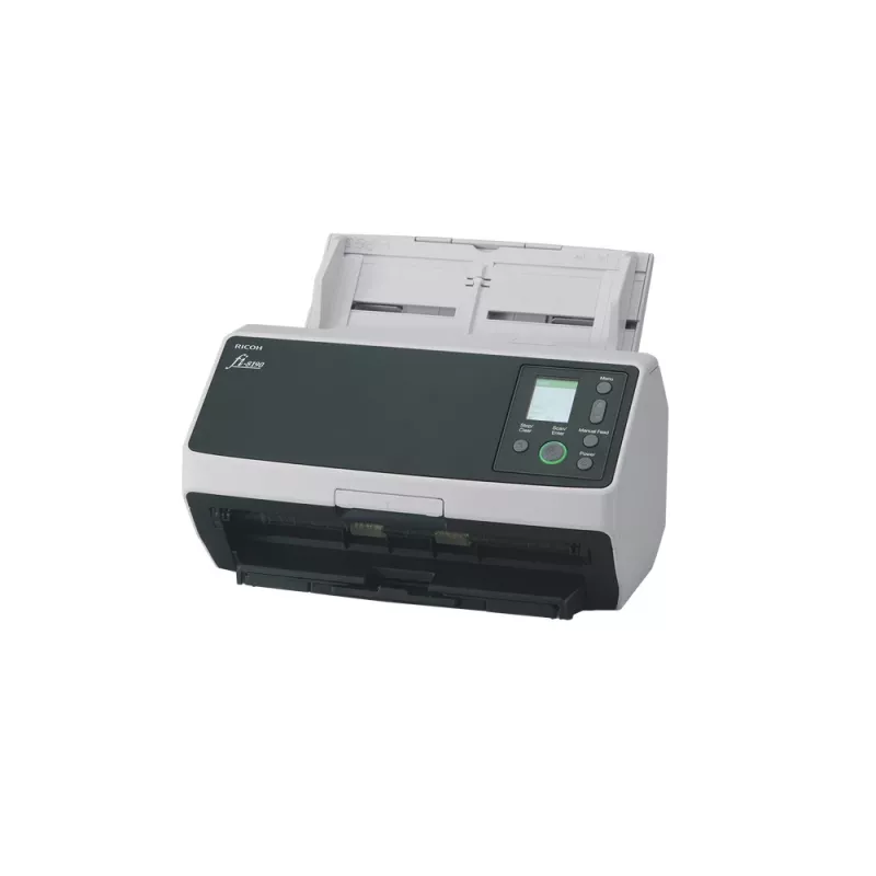 Ricoh fi-8190 skaitytuvas su ADF ir rankiniu padavimu, 600 x 600 DPI, A4, juodos ir pilkos spalvos
