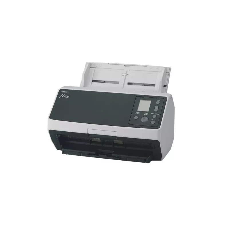 Ricoh fi-8190 skaitytuvas su ADF ir rankiniu padavimu, 600 x 600 DPI, A4, juodos ir pilkos spalvos