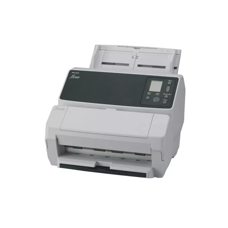 Ricoh fi-8190 skaitytuvas su ADF ir rankiniu padavimu, 600 x 600 DPI, A4, juodos ir pilkos spalvos